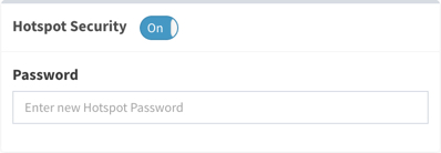 BrandMeister Hotspot Security option